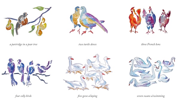 Christmas cards; www.caitlinmarquis.com